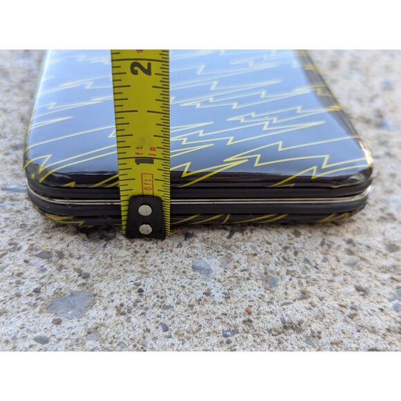 Pokemon Pikachu Wallet  Hard Case Snap Clasp Hinged Anime Yellow - Picture 8 of 8